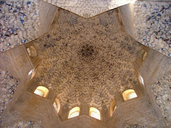Cúpula de los abencerrajes alhambra de granada