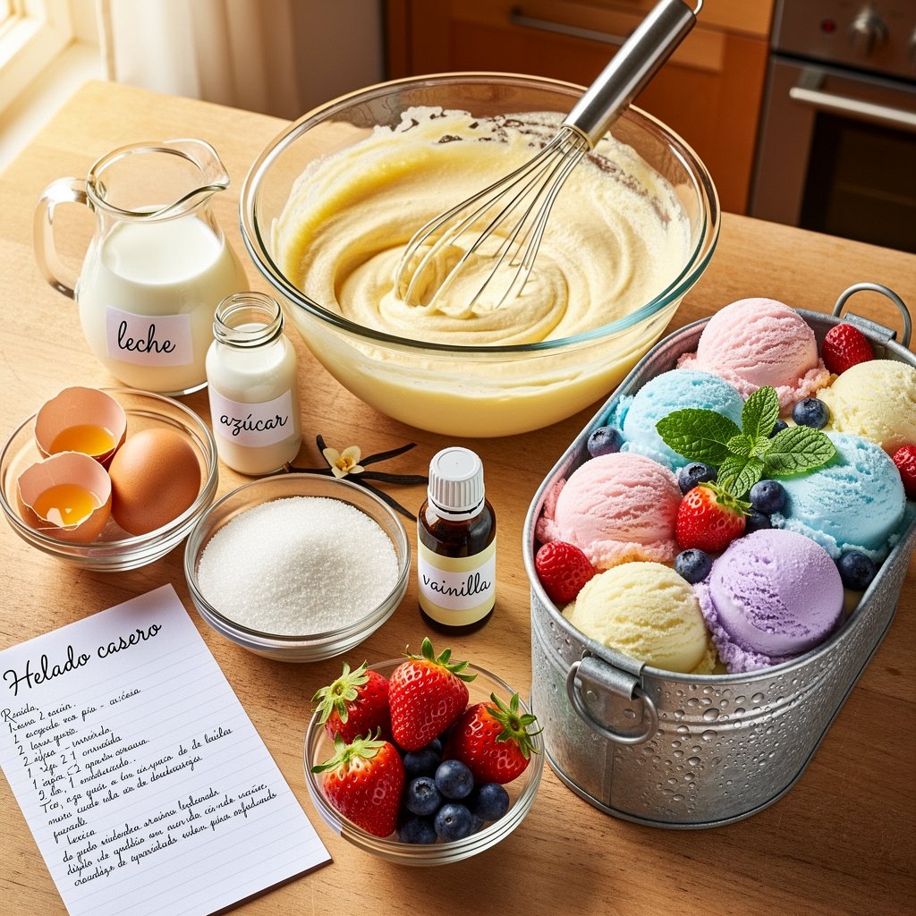 Como hacer Helado en casa