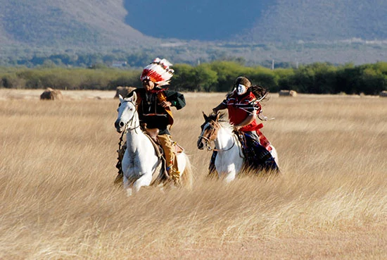 kikapues en la llanura