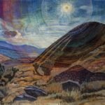 Dr. Atl no pinta el sol que se ve: pinta el sol que se siente sobre la piel del altiplano, esa luz que en las alturas de México no cae, sino que pesa, que vibra, que graba.