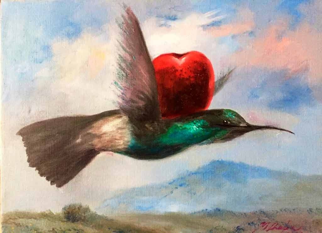 Martha Chapa, pintora de manzanas