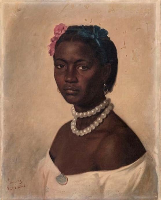 detenerse ante el Retrato de mulata (1875), del maestro mexicano Felipe Santiago Gutiérrez, es asistir a una discreta y luminosa revolución pictórica.