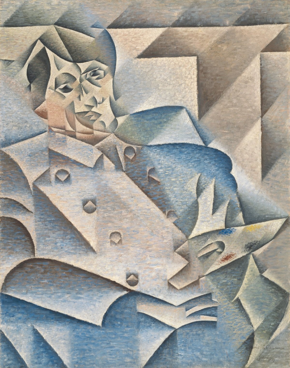 Juan Gris retrata a Picasso: amistad, cubismo y una corbata azul
